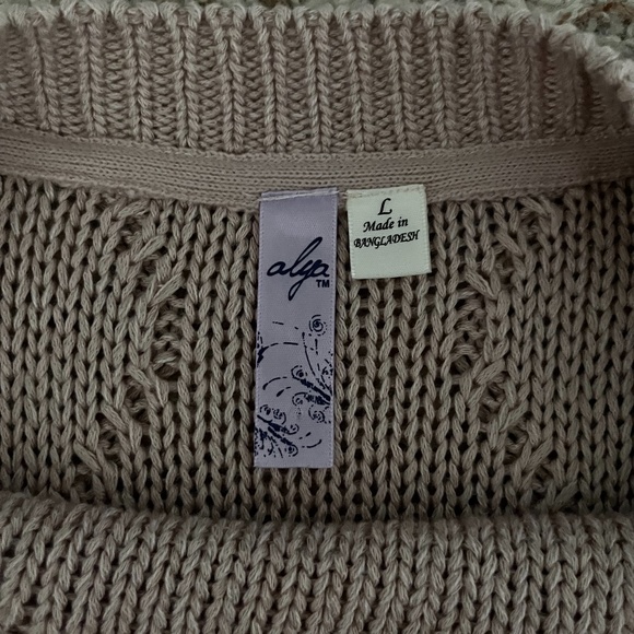 Mauve Knit Sweater - Picture 2 of 2